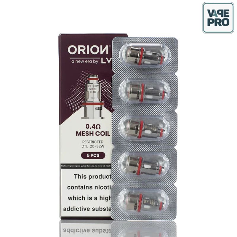 PACK 5 COILS 0.4 OHM LVE ORION 2 thay thế cho ORION2 40W BY LVE