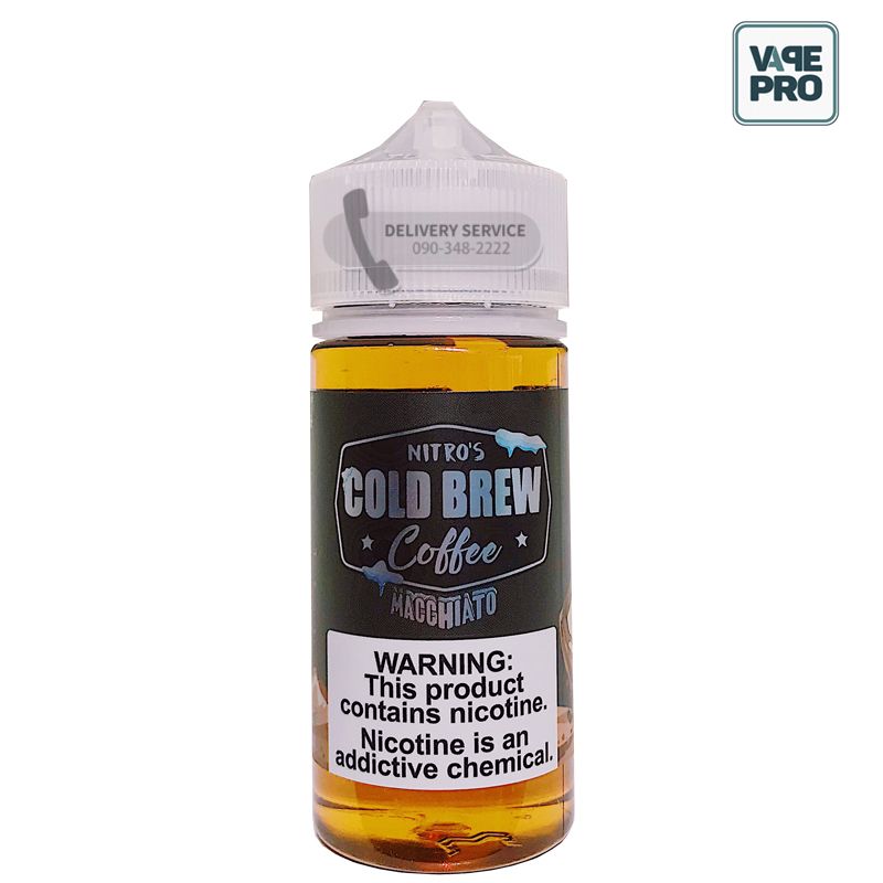 MACCHIATO (Cafe sữa đá) by NITRO'S COLD BREW SALT NIC ELIQUID 100ML