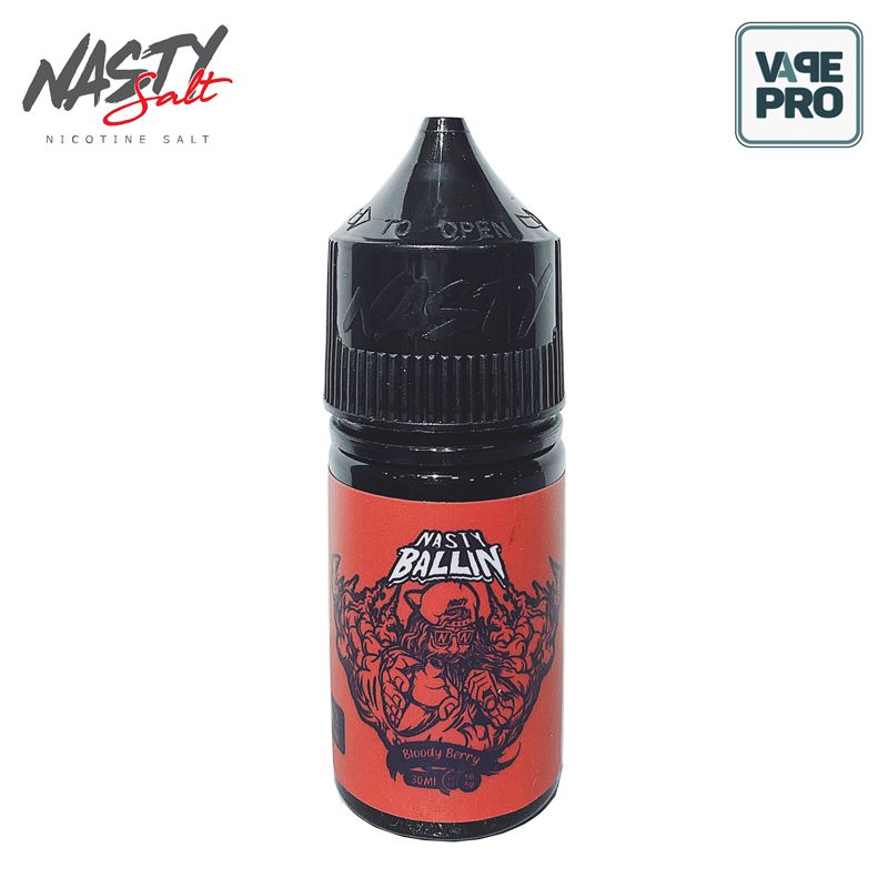 BLOODY BERRY (Chanh dâu lạnh) - NASTY SALT - 30ML