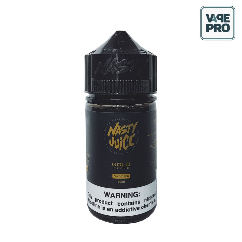 GOLD BLEND (Thuốc lá hạnh nhân lạnh) - NASTY JUICE E-LIQUID - 60ML