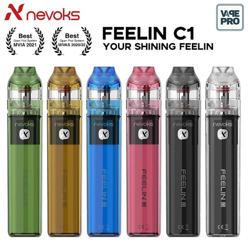 BỘ POD SYSTEM FEELIN C1 30W 1000mAh BY NEVOKS