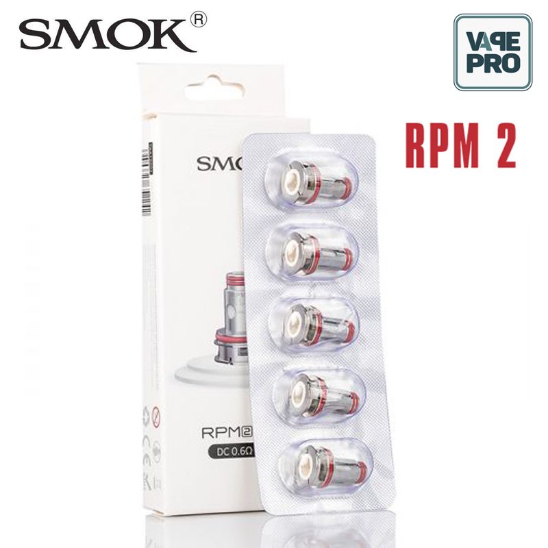 Pack 5 Occ 0.6 ohm RPM 2 DC MTL Coils thay thế cho SMOK RPM 2