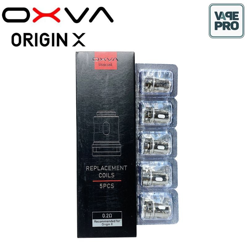 PACK 5 COILS 0.2 OHM Mesh OXVA ORIGIN UNI thay thế cho ORIGIN X 60W BY OXVA