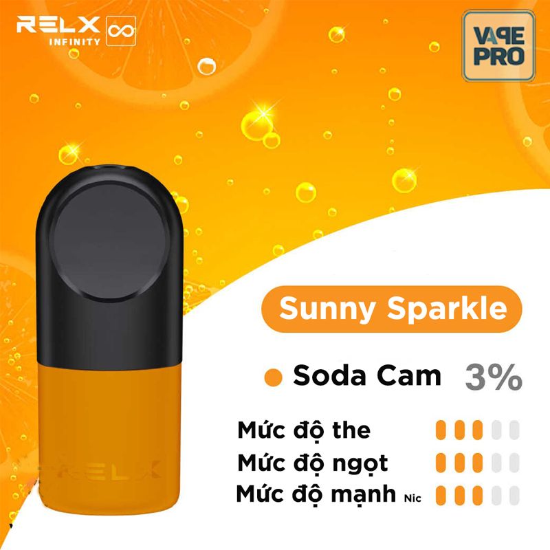 SUNNY SPARKLE (Soda Cam lạnh) - RELX POD For RELX Infinity & RELX Essential