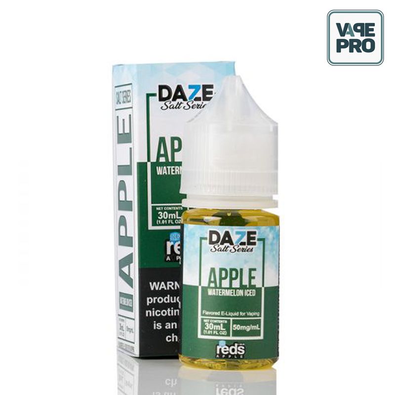 ICED WATERMELON (Táo Dưa hấu lạnh) - RED'S APPLE E-JUICE - 7 DAZE SALT - 30ML