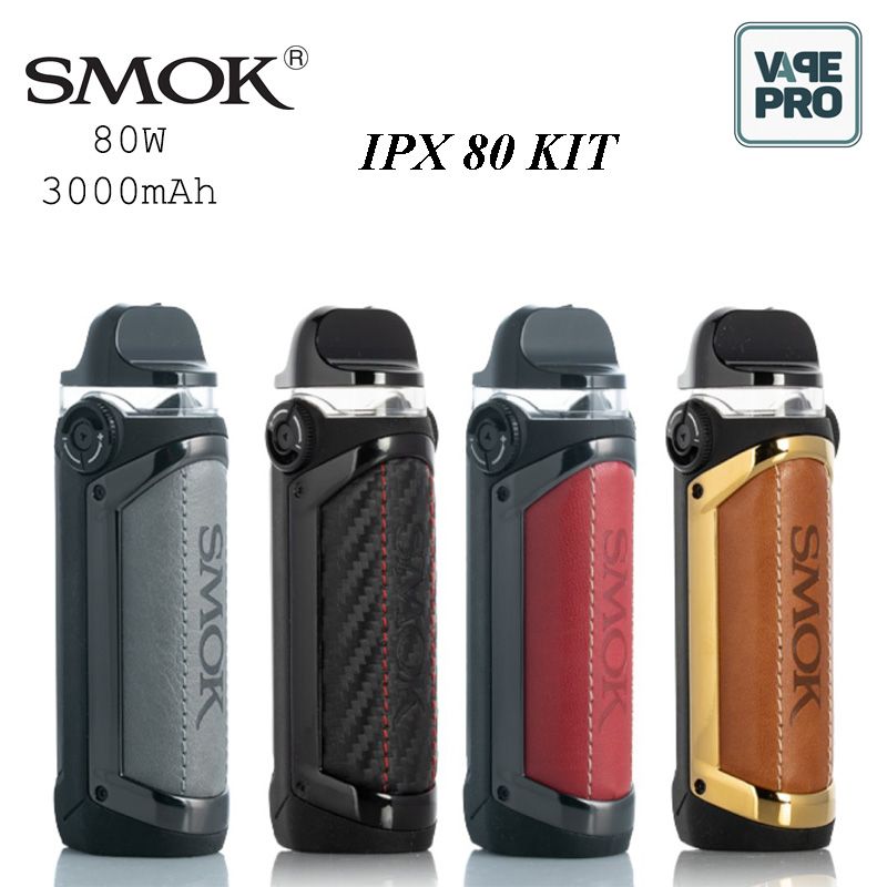 BỘ POD SYSTEM IPX 80W 3000mAh POD MOD KIT BY SMOK