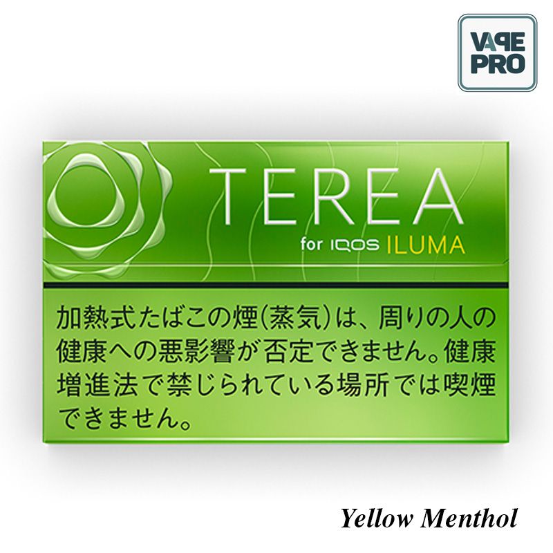 TEREA Yellow Menthol for IQOS ILUMA – Vị bạc hà chanh