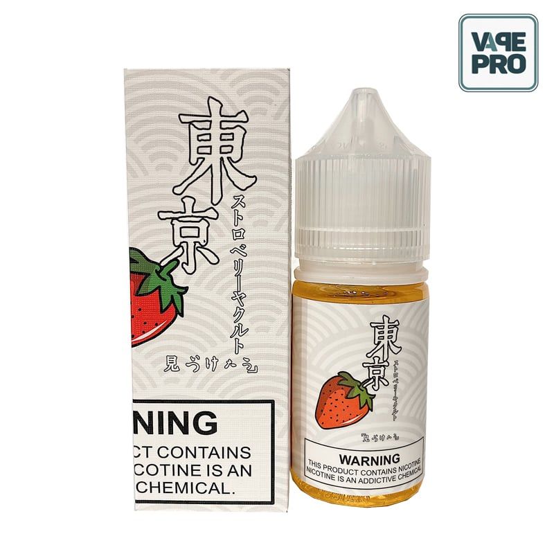 Iced Strawberry Yakult (Sữa chua Dâu tây lạnh) Tokyo Saltnic 30ML