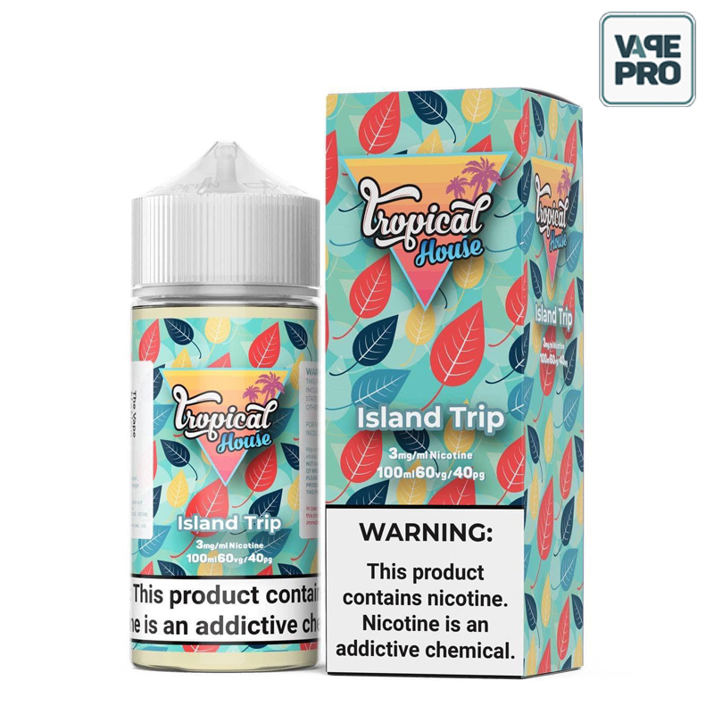 Island trip ( Dứa dừa rượu rum ) Tropical House 100ML VapePro