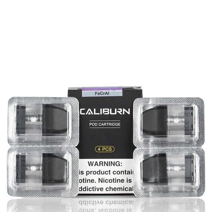 Pack 4 đầu Pod thay thế cho UWELL CALIBURN REPLACEMENT PODS