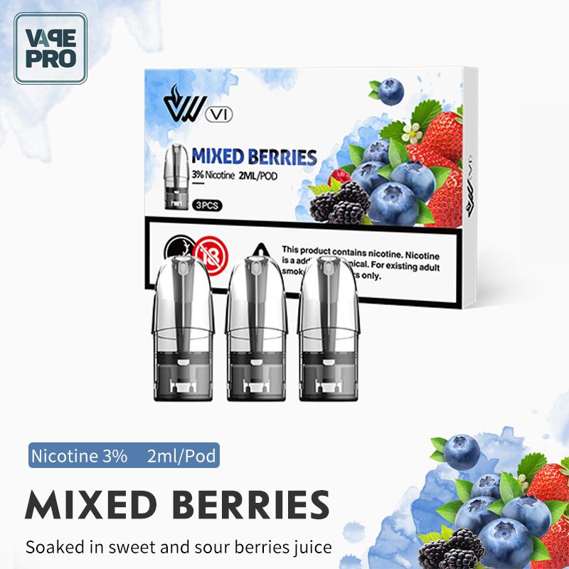 MIXED BERRIES (Mâm xôi lạnh ) RELX POD - XIYO POD by Vapwel