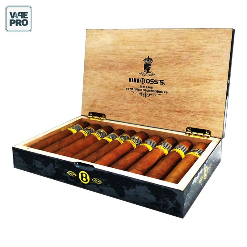 CIGAR VINABOSS'S MONTESCO 55 (Hộp gỗ 10 điếu)