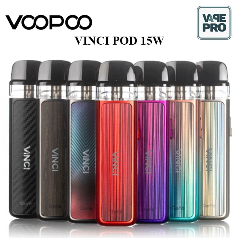 BỘ POD SYSTEM VINCI 15W 800mAh POD MOD KIT BY VOOPOO