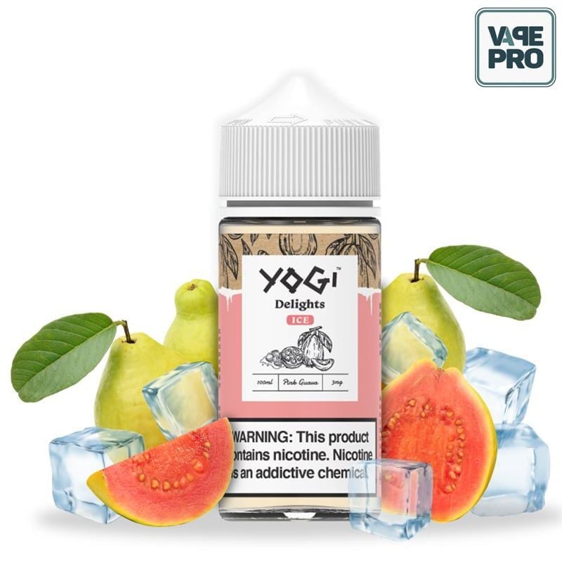 Pink Guava ice (Ổi đào lạnh) Yogi Delights 100ml