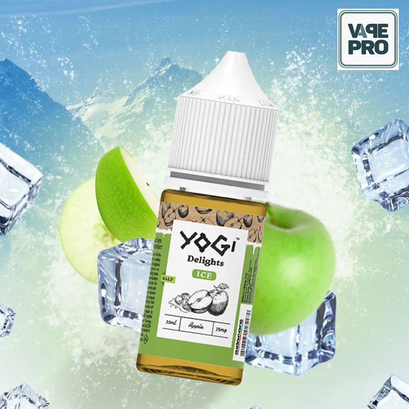 Apple ice ( Táo xanh lạnh) Yogi Delights Saltnic 30ml