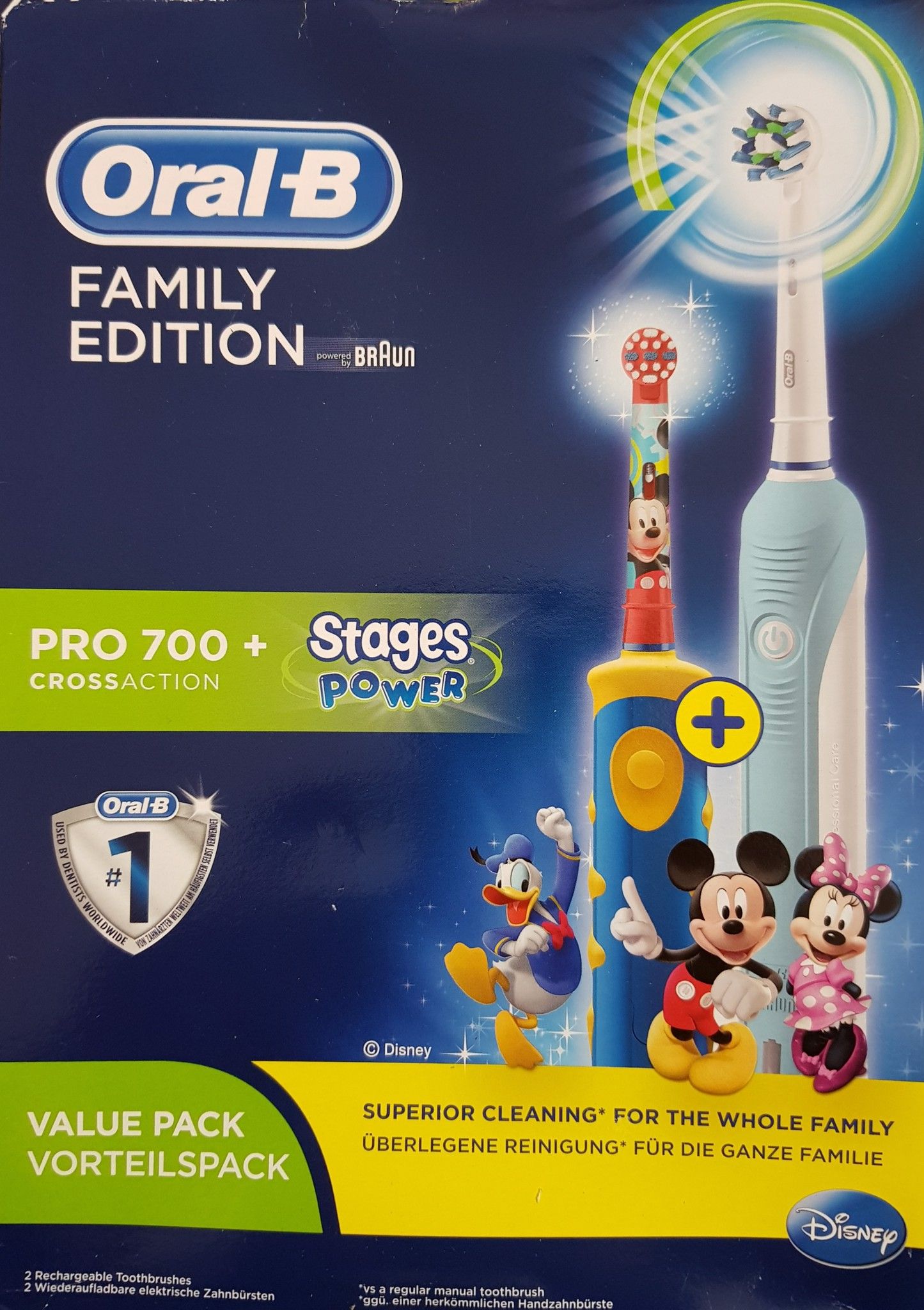 Bộ bàn chải đánh răng điện Oral-B Family Edition – shophangduc