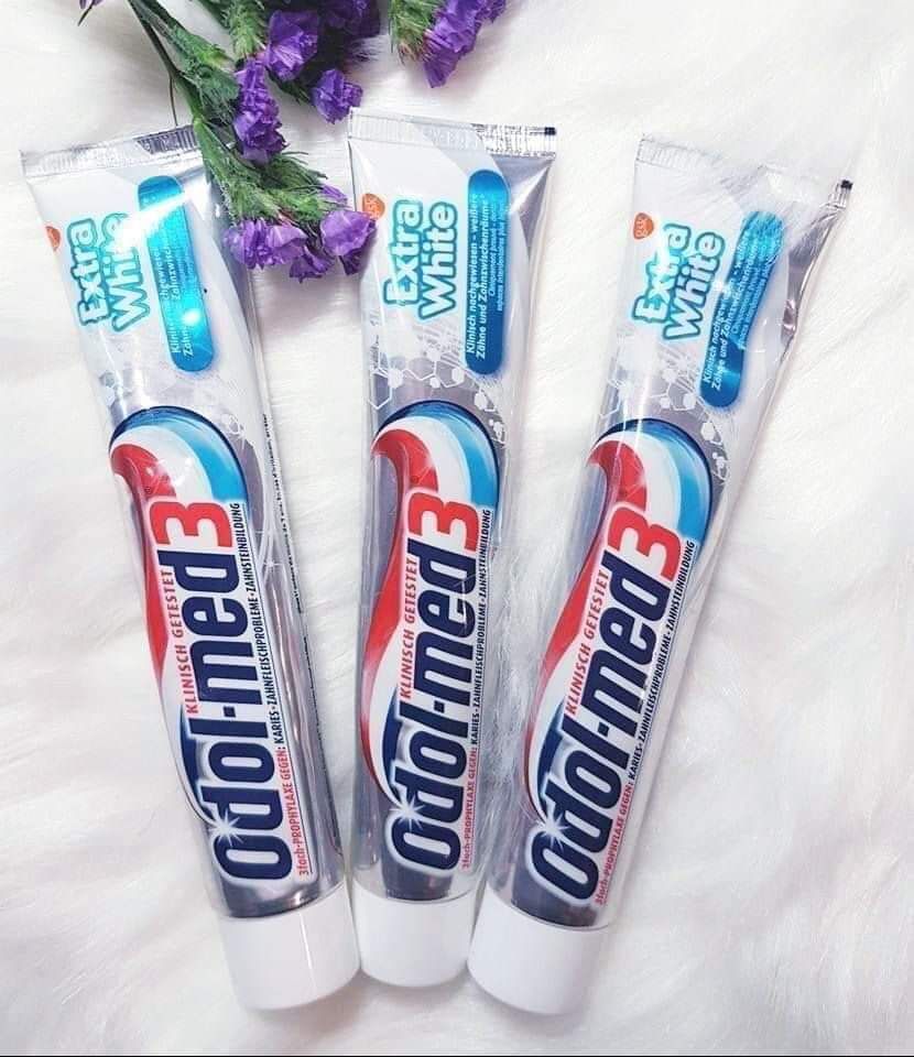 Kem đánh răng Odol Med 3 Extra White – shophangduc