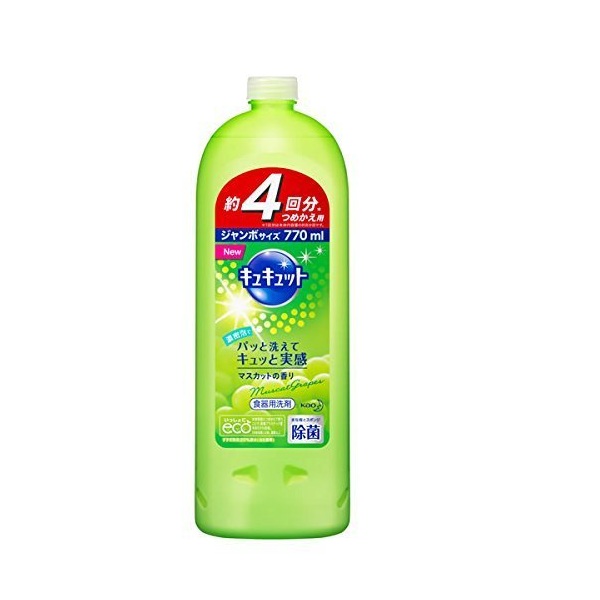 KAO- Nước rửa chén bát, hoa quả hương nho 770ml – Sakuko Japanese Store