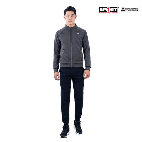 Bộ nỉ AM nam phản quang MTS003 màu DK.Grey/ Black