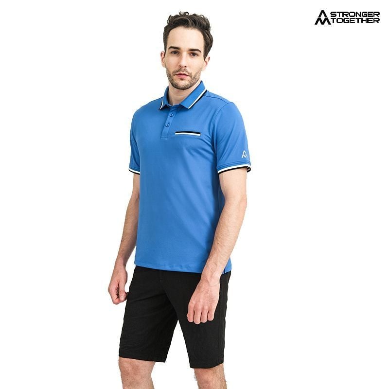 Áo Polo men AM MP061 prenchblue