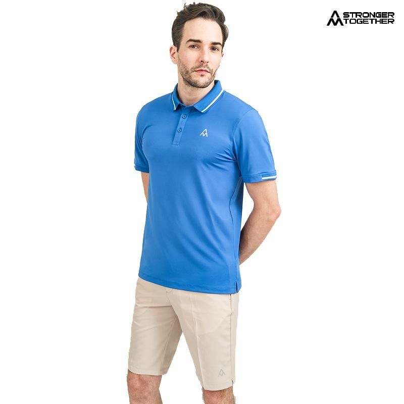 Áo Polo men AM MP078 strongblue