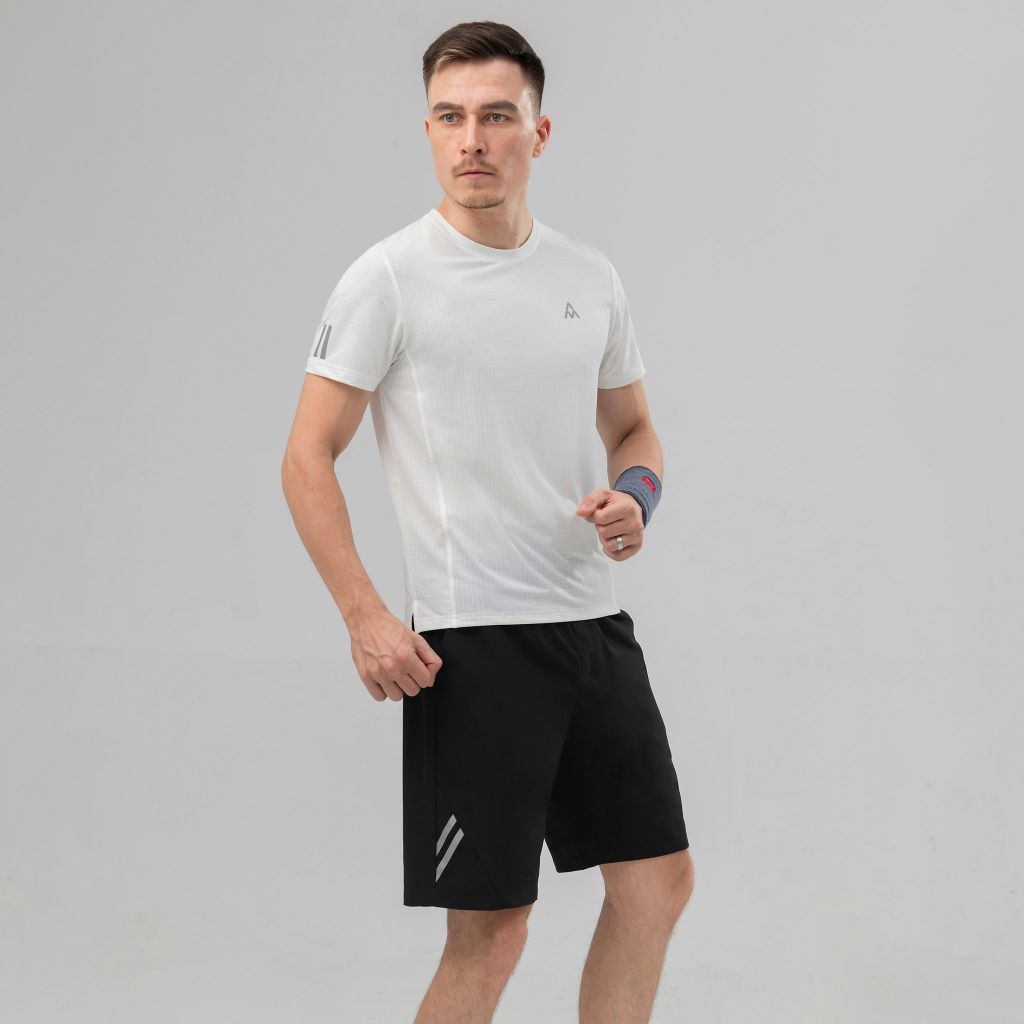 Áo Tshirt nam AM màu trắng TSM221-11