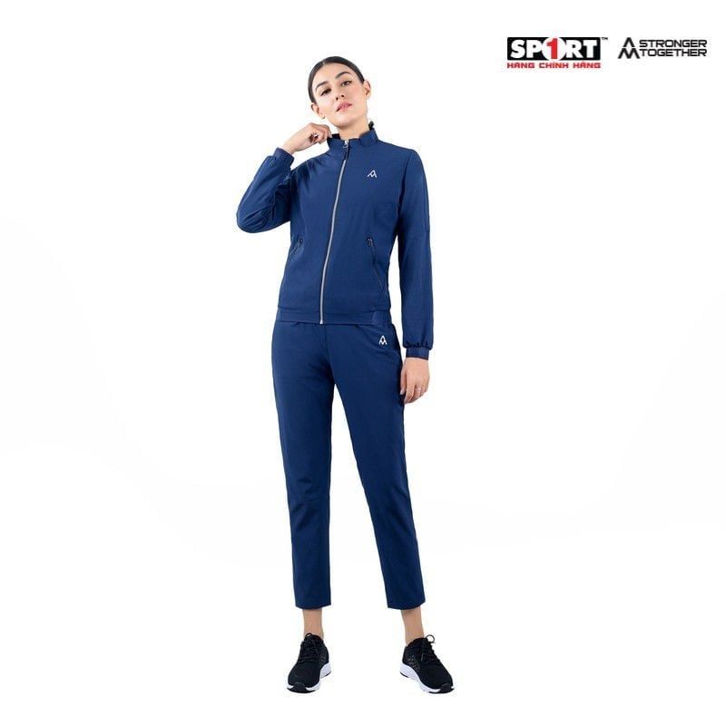 Bộ gió AM nữ cắt cúp WWS002 màu Navy