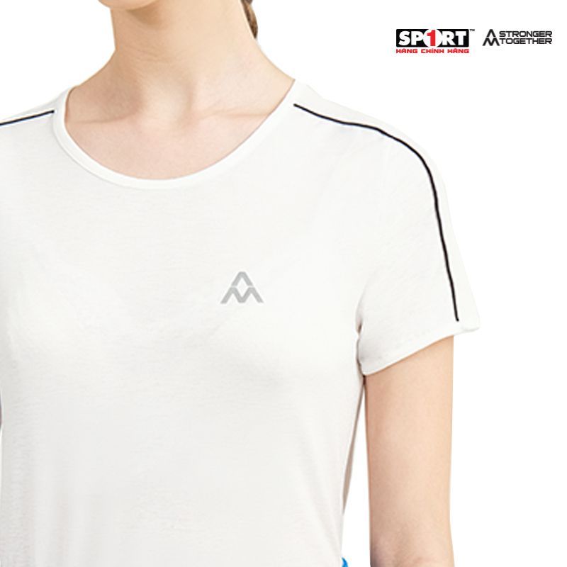 Áo Tshirt AM women WT003 white