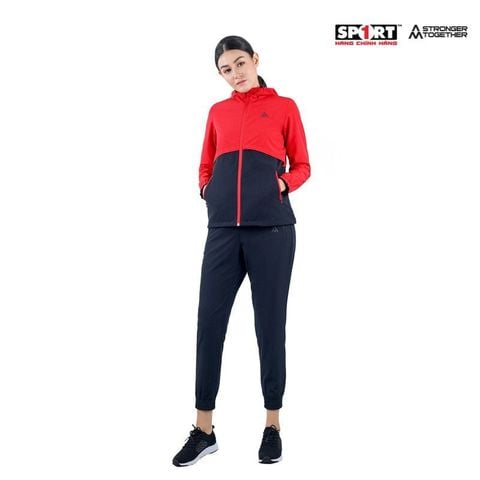 Bộ gió AM nữ mũ pha Black WWS001 màu Red/ Black