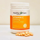 Bổ sung Vitamin C Healthy Care 500mg 500 viên nhai