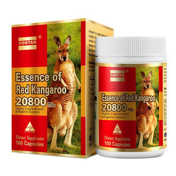 Viên uống tăng cường sinh lý Costar Essence of Red Kangaroo 20800 Max lọ 100 viên