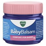 Dầu bôi giữ ấm phòng ho cảm lạnh Baby Balsam Vicks Úc 50g