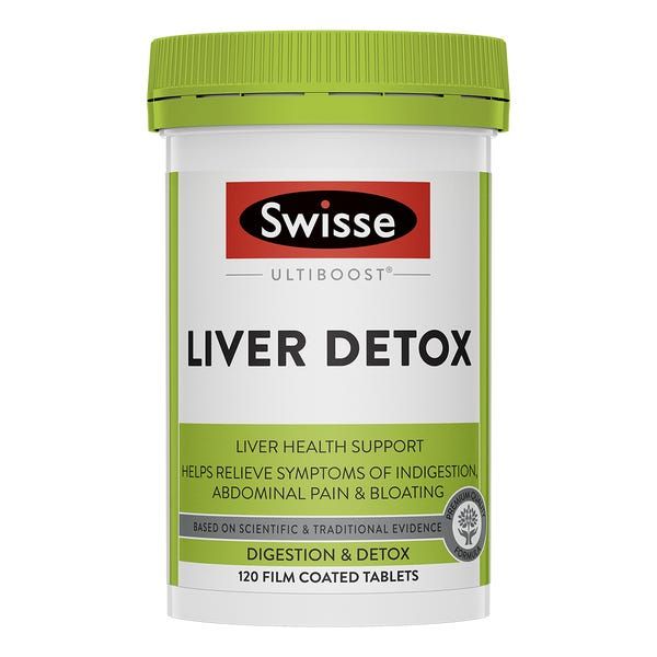 Bổ Gan Và Giải Độc Swisse Liver Detox 120 viên