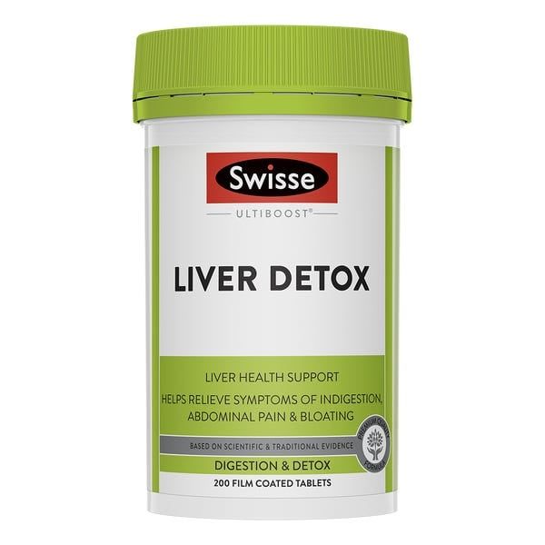 Bổ Gan Và Giải Độc Swisse Liver Detox 200 viên