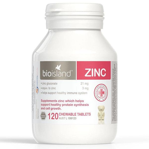 Bổ sung kẽm Bio Zinc 120 viên cho bé từ 1 tuổi trở lên