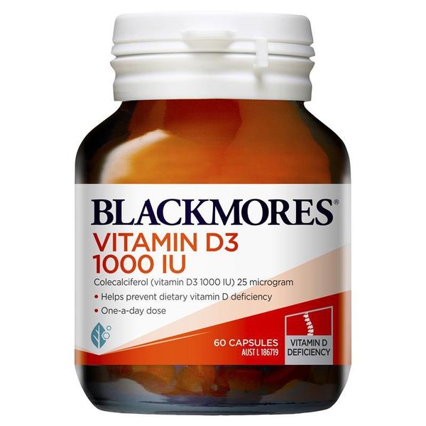 Bổ sung Vitamin D3 1000 IU Blackmores 60 viên