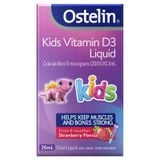 Vitamin D3 dạng nước cho bé Ostelin Kids Vitamin D3 Liquid 20ml