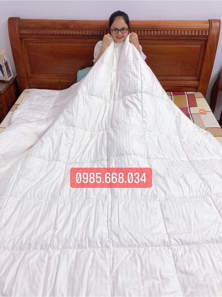 Chăn lông cừu Úc Onkaparinga Wool Quilt Queen size 210x210cm Hàng Úc