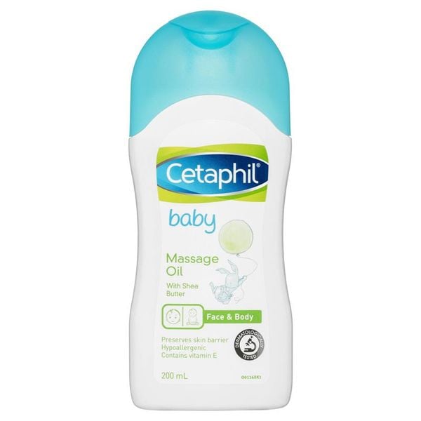 Dầu mát xa cho bé Cetaphil Baby Massage Oil 200ml