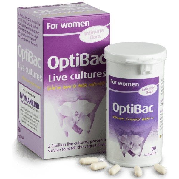 Men vi sinh Optibac probiotics cho phụ nữ lọ 90 viên