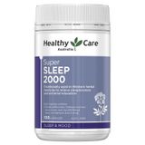 Viên uống hỗ trợ giấc ngủ Heathy Care Super Sleep 2000mg 100 viên