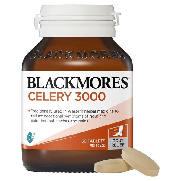 Hỗ trợ bệnh Gout Blackmores Celery 3000mg của Úc