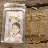 Vòng hổ phách đeo cổ cho bé Little Smile Amber của Úc