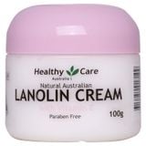 Kem nhau thai cừu Úc Healthy Care Lanolin cream with Vitamin E 100g