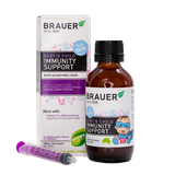 Brauer Immunity Support - Tăng cường đề kháng, hỗ trợ hệ miễn dịch cho bé 100ml