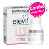 Combo Elevit + DHA cho bà bầu