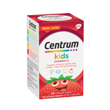 Bổ sung Vitamin cho trẻ Centrum Kids Multi Vitamin 60 viên vị Dâu thơm ngon