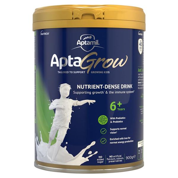 Sữa Aptamil Aptagrow 6+ (Trẻ từ 6 tuổi) 900g