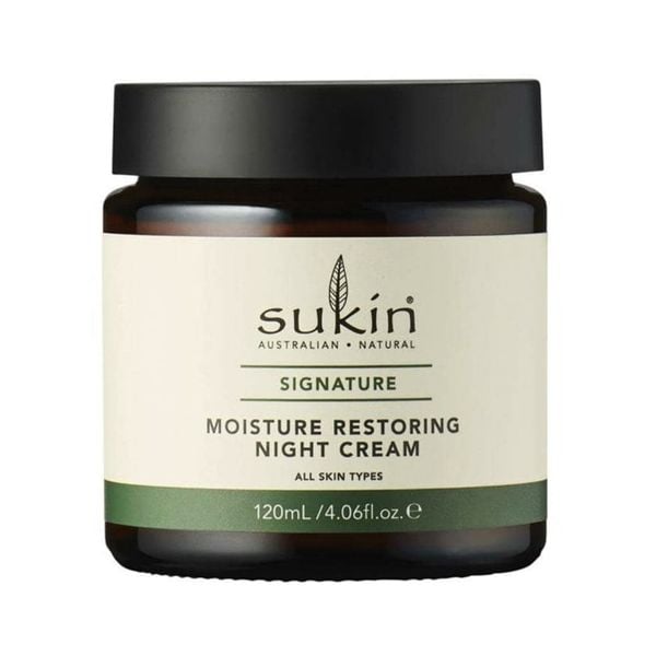 Kem Dưỡng Đêm Phục Hồi Da Hư Tổn & Ngừa Lão Hóa Sukin Moisture Restoring Night Cream 120ml