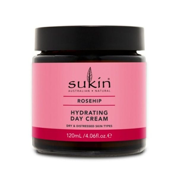 Sukin Kem Dưỡng Ngày Nụ Tầm Xuân Rosehip Hydrating Day Cream 120ml